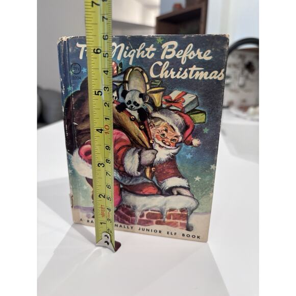 Night Before Christmas by Clement Moore Junior Elf Childrens Picture Book - Picture 2 of 8